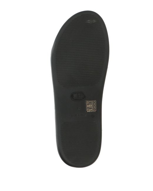 The Row Black Sandals Rubber