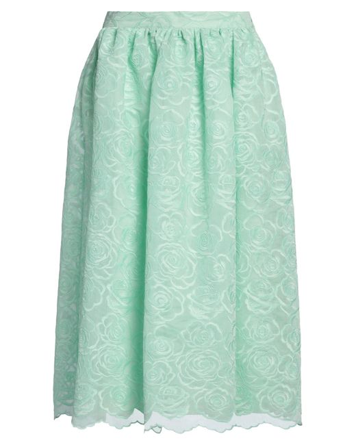 Vivetta Green Midi Skirt