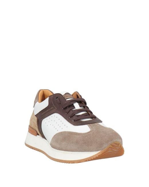 Sutor Mantellassi Brown Sneakers Leather for men