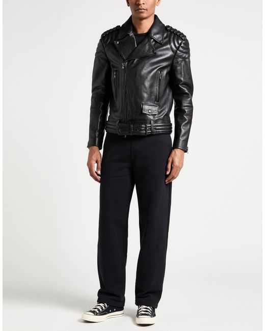 PT Torino Black Jacket Leather for men