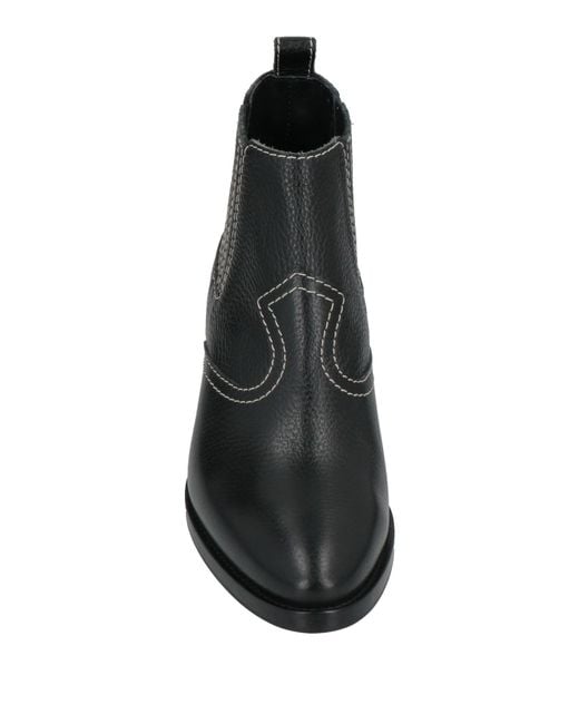 P.A.R.O.S.H. Black Ankle Boots