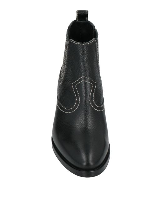 P.A.R.O.S.H. Black Ankle Boots