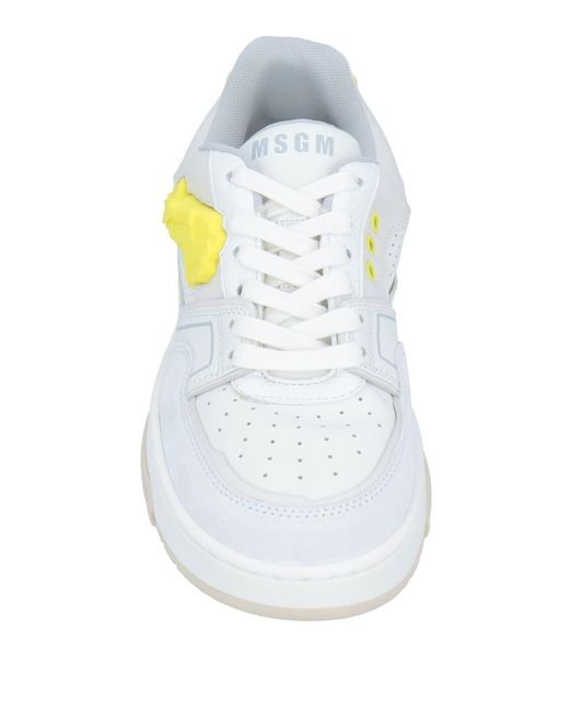 Sneakers MSGM de color White