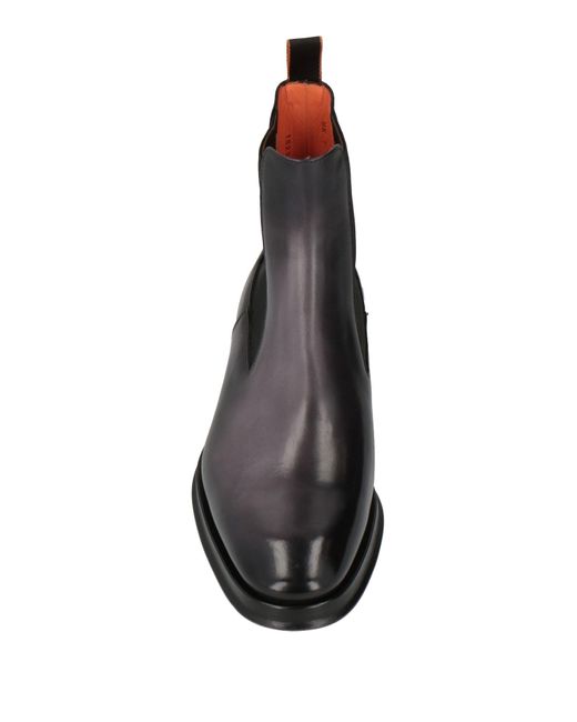 Santoni Brown Ankle Boots for men