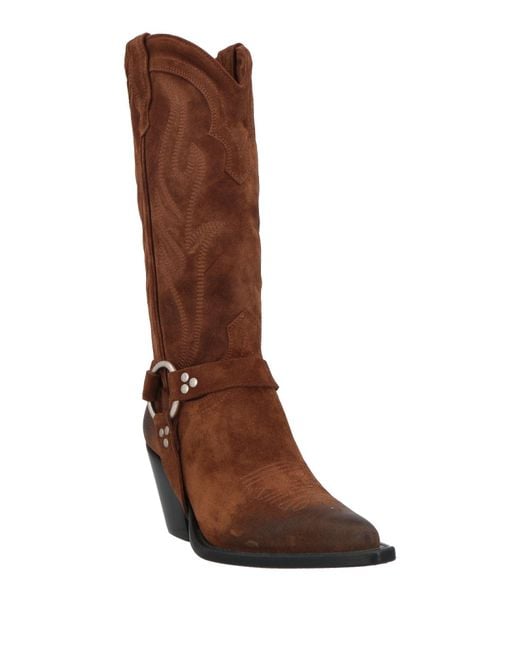 Sonora Boots Brown Boot Leather