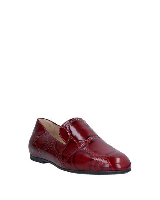 Tod's Red Loafer