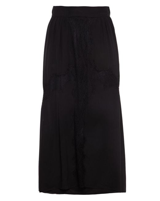 IRO Black Midi Skirt