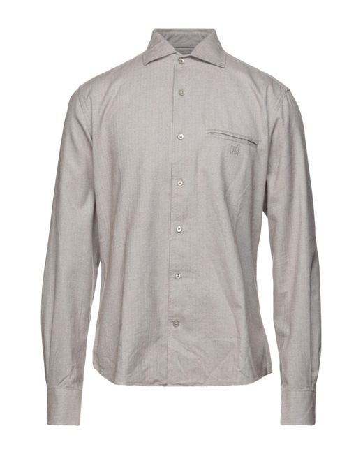 Corneliani Gray Shirt for men
