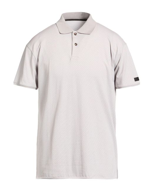 Rrd White Polo Shirt Cotton, Polyamide, Elastane for men