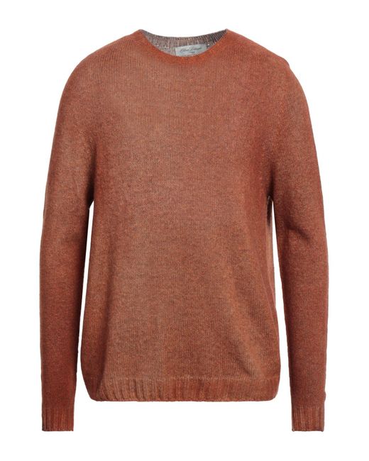 Oliver Lattughi Brown Sweater for men