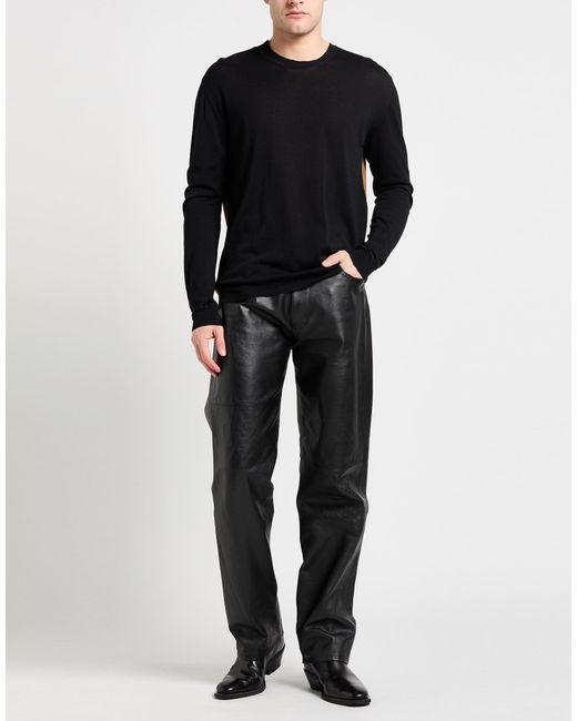 Uma Wang Black Sweater Cotton, Silk for men