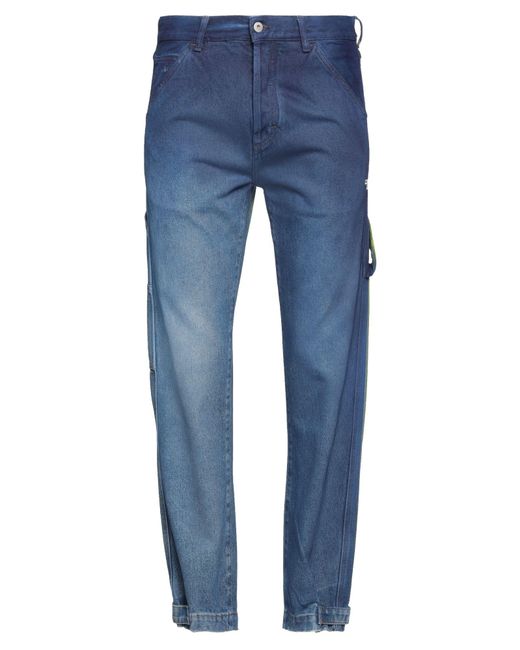 Pantalon en jean Marcelo Burlon pour homme en coloris Blue