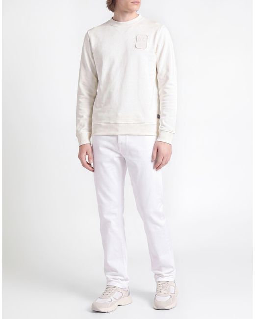 Ice Iceberg White Sweatshirt Cotton for men