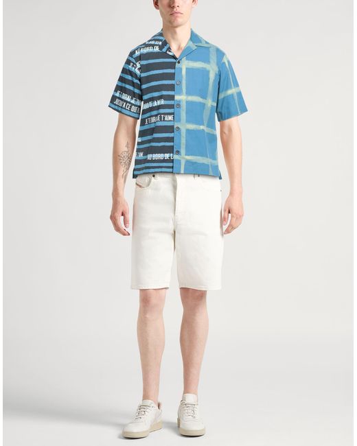 Chemise Emporio Armani pour homme en coloris Blue