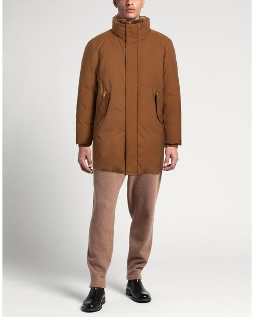 Mackage Brown Camel Jacket Nylon, Polyester for men