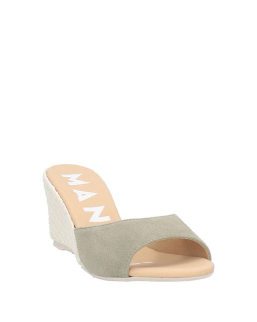Manebí Natural Espadrilles Leather