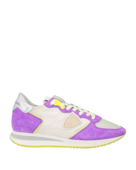 Philippe Model Purple Trainers