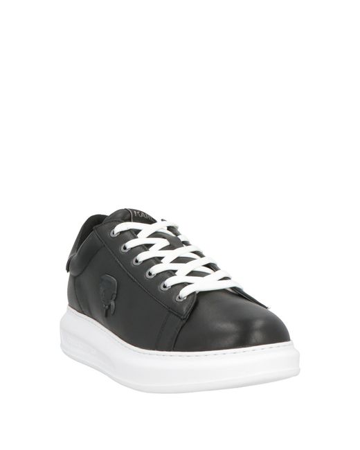 Karl Lagerfeld Black Sneakers for men