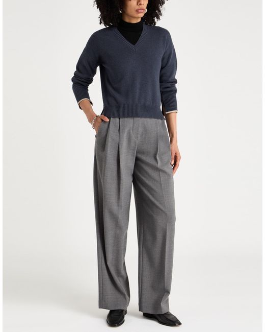 Brunello Cucinelli Blue Sweater Cashmere