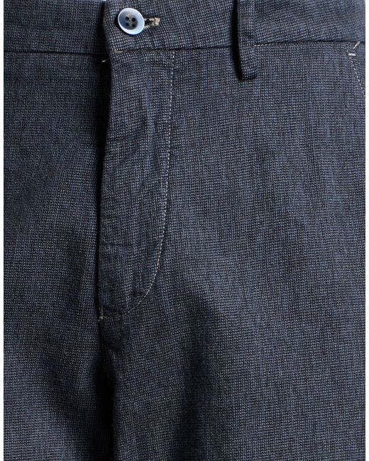 Mason's Blue Pants Cotton, Elastane for men