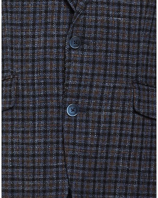Hackett Blue Blazer Polyester, Cotton, Wool for men