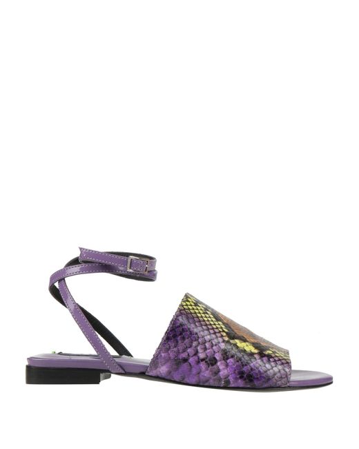 MSGM Purple Sandals