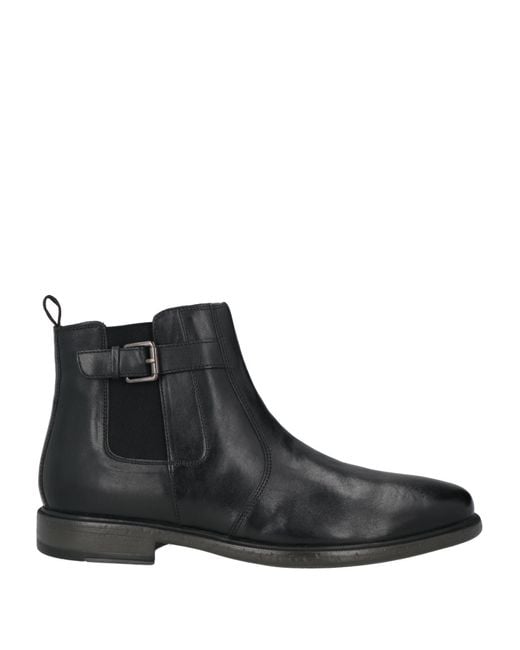 Geox Black Ankle Boots for men