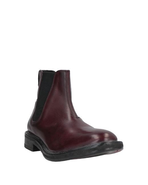 Moma Purple Ankle Boots for men