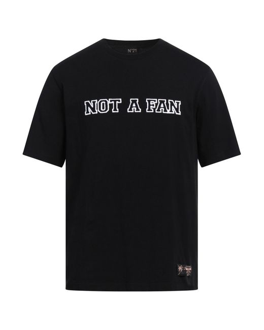 T-shirt di N°21 in Black da Uomo