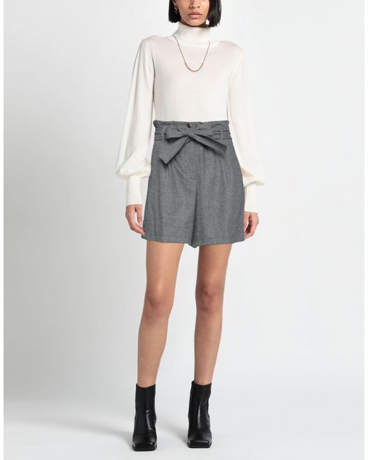 SEVENTY VENEZIA Gray Shorts & Bermuda Shorts