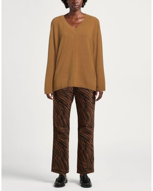 Alpha Studio Brown Pullover