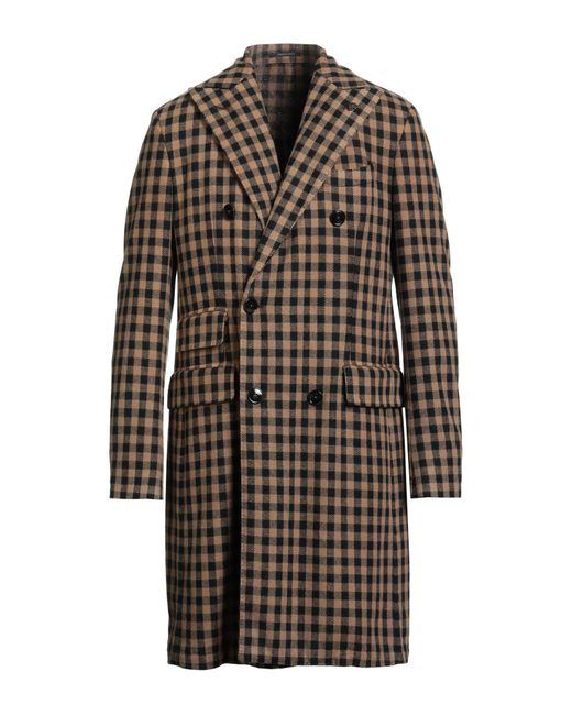 Gabriele Pasini Natural Coat Virgin Wool, Polyamide for men