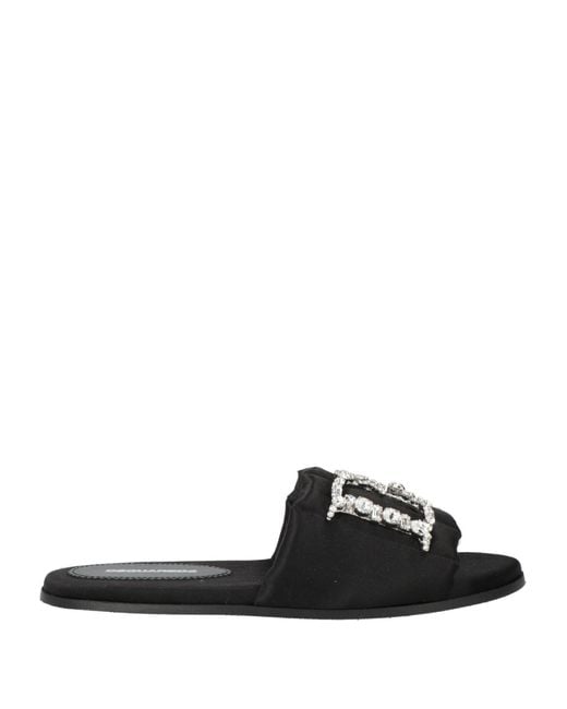 DSquared² Black Sandale