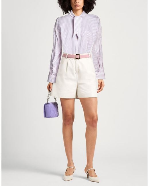 Victoria Beckham Purple Shirt