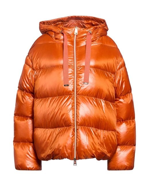 Herno Orange Puffer