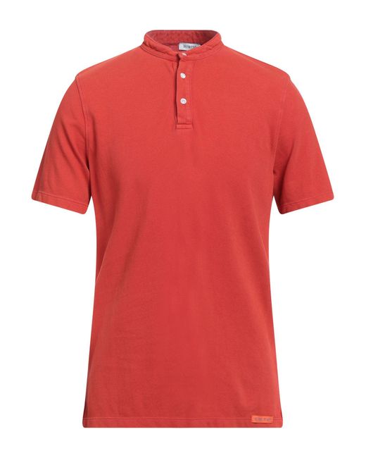 DISTRETTO 12 Red T-shirt for men