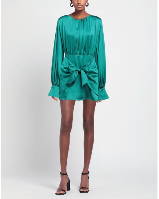 ACTUALEE Green Mini-Kleid