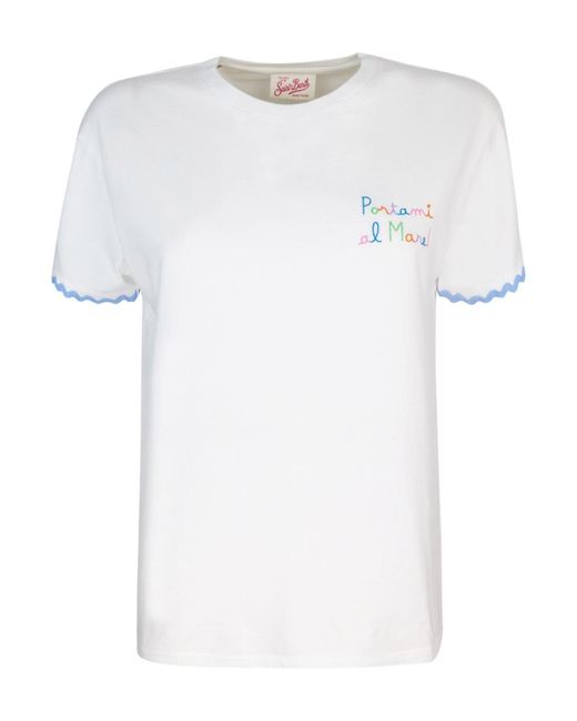 T-shirt Mc2 Saint Barth en coloris White
