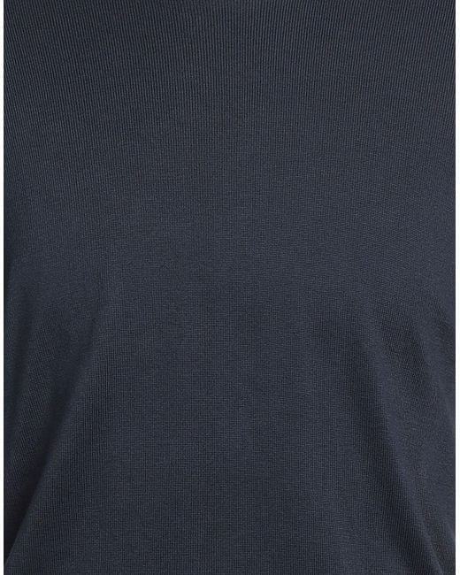 FILIPPO DE LAURENTIIS Blue Slate Sweater Cotton for men