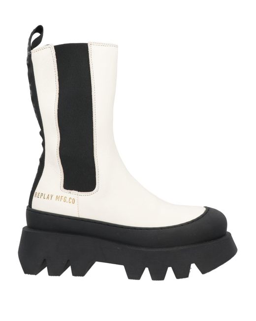 Replay Black Ankle Boots