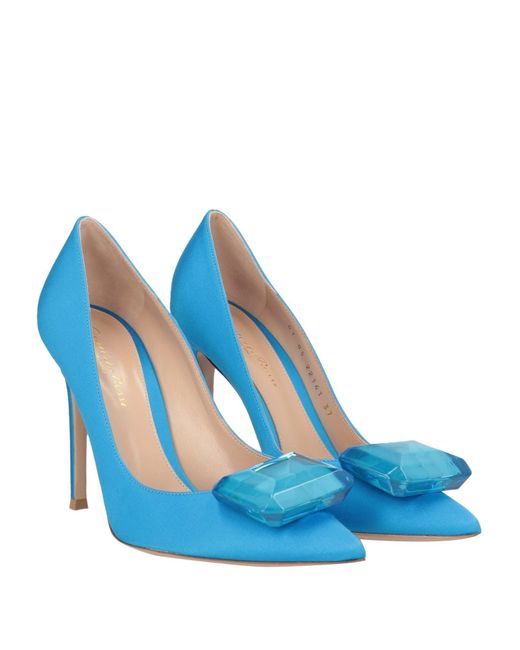 Gianvito Rossi Blue Pumps