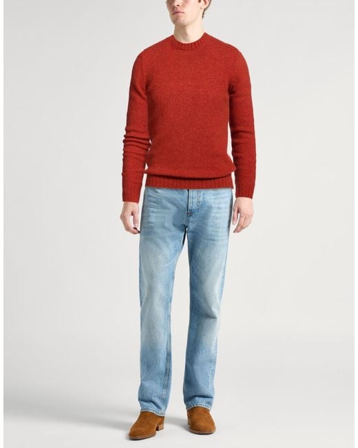Moorer Pullover in Red für Herren