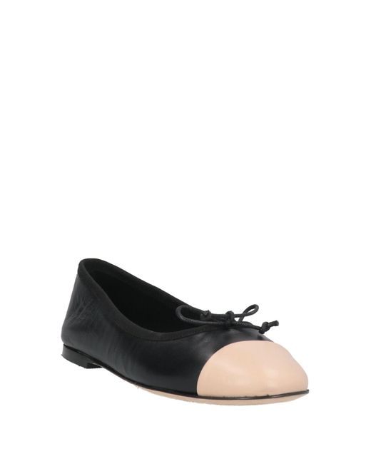 ODARE ANTWERP Black Ballerina