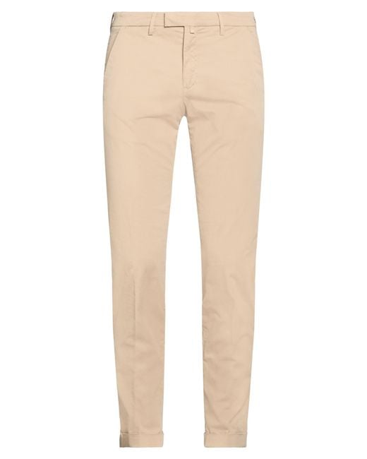 Briglia 1949 Natural Sand Pants Cotton, Elastane for men