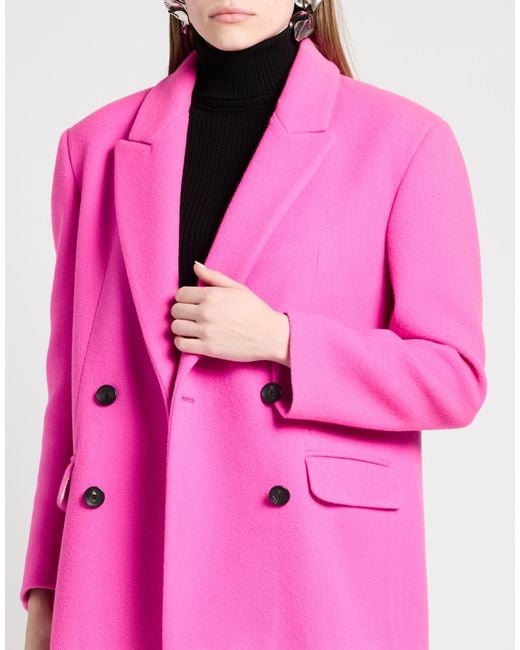 Il Cappottino Pink Coat Virgin Wool