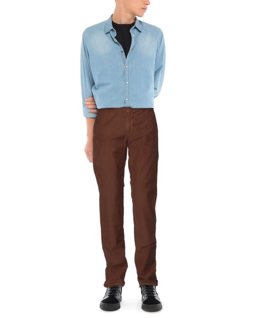 Incotex Brown Pants for men