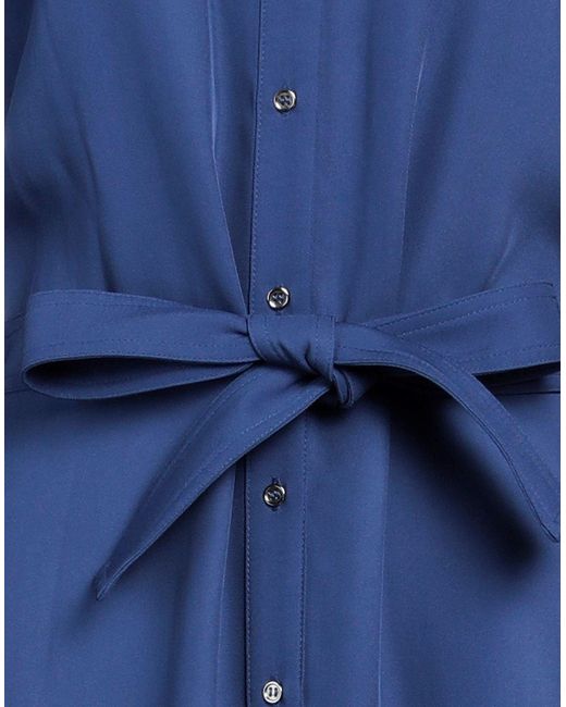 Armani Exchange Blue Midi Dress