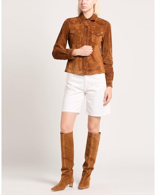 Tom Ford Brown Jacket Calfskin