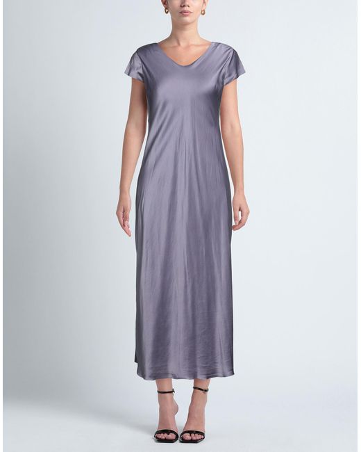 Manila Grace Purple Long Dress