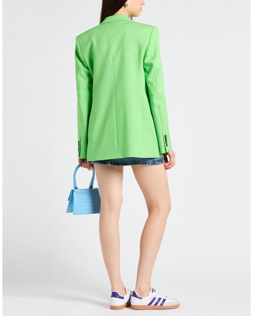 MSGM Green Blazer